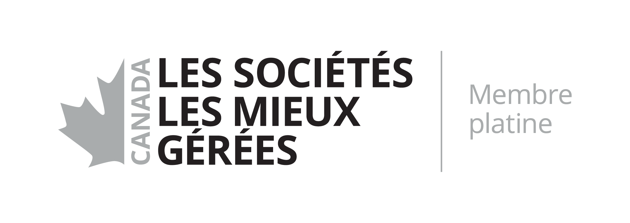 Logo Les Sociétés les mieux gérées Platine